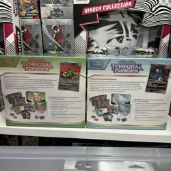 Pokemon Elite Trainer Box Temporal Forces Set of 2 SV05 NEW Factory Sealed - Image 5