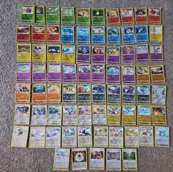 Pokemon TCG Reverse Holo Bundle Sword & Shield Silver Tempest Set - Image 1