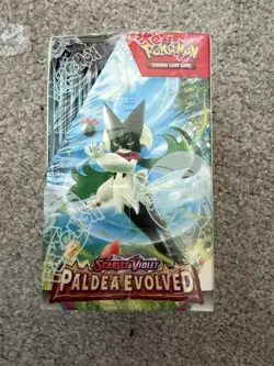 Pokemon TCG Scarlet & Violet Paldea Evolved Half Booster Box 18 Packs (sealed) - Image 5
