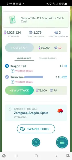 Pokemon Go Shiny Dragonite (High Cp) - Image 2