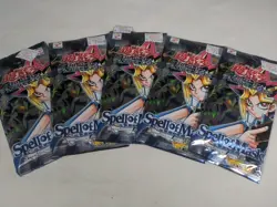 Yu-Gi-Oh Spell of Mask Japanese Booster Pack Lot (5) - Sealed OCG Packs - Konami - Image 1