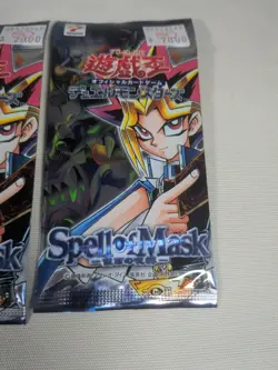 Yu-Gi-Oh Spell of Mask Japanese Booster Pack Lot (5) - Sealed OCG Packs - Konami - Image 2