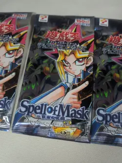 Yu-Gi-Oh Spell of Mask Japanese Booster Pack Lot (5) - Sealed OCG Packs - Konami - Image 5
