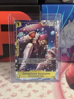 Donquixote Rosinante OP12-108 R - TR ART - One Piece TCG OP14 English - Image 1