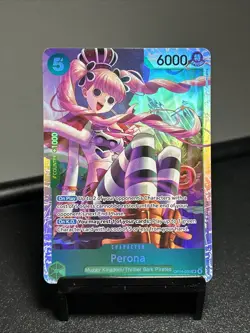 Perona OP14-033 SR | NM | The Azure Sea's Seven | One Piece TCG | English - Image 1