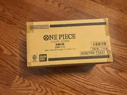 Japanese OP11 A Fist of Divine Speed Booster Box Case One Piece US SELLER - Image 1