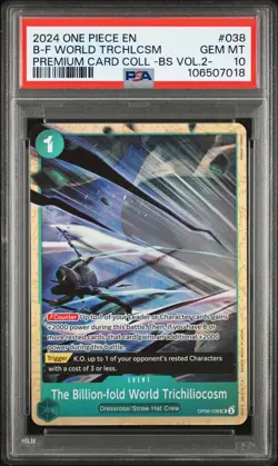 Billion Fold World Trchlcsm PSA10 2024 One Piece Premium Best Selection Vol.2 - Image 1