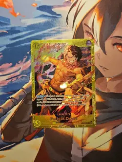 One Piece TCG Portgas.D.Ace OP07-19 The Best Vol. 2 PRB-02 SEC English NM/M - Image 1