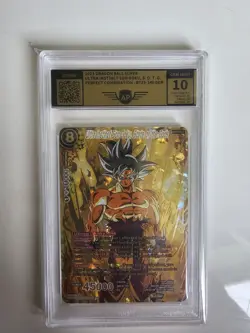 Dragonball Super Son Goku Ultra Instinct BT23-140 GDR DBS Card Game God Rare - Image 1