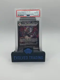 PSA 10 Charizard ex SIR Paldean Fates 234/091 Pokemon Card - Image 1