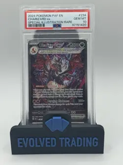 PSA 10 Charizard ex SIR Paldean Fates 234/091 Pokemon Card - Image 2