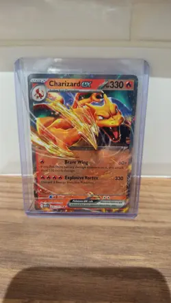 Charizard ex 006/165 Scarlet & Violet 151 Holo Pokemon Card - Near Mint - Image 1