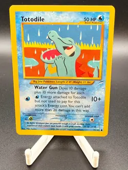 Totodile - 85/105 - Pokemon Neo Destiny Unlimited Card WOTC NM - Image 1