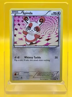Spinda 115/149 Regular Common Boundaries Crossed Pokemon Card 2012 LP-NM - Image 1