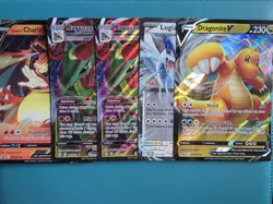 20× Pokemon Jumbo Card Bundle Charizard V Lugia ex Zapdos ex Rayquaza vmax - Image 2