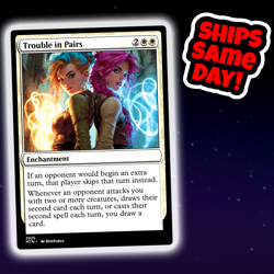 Trouble In Pairs - Custom Art Magic: The Gathering Playtest Card - Commander EDH - Image 1