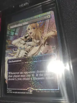 MTG English Smothering Tithe (Anime Borderless) (Confetti Foil) NM Foil - Image 2