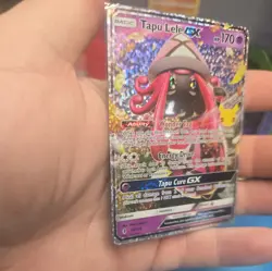 Pokemon TCG TAPU LELE GX 60/145 Ultra Rare 2017 World Championships LP Card (2) - Image 3