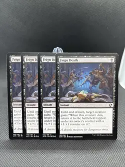 ***Feign Death X4***Adventures in the Forgotten Realms mTG - Image 1