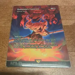 Final Fantasy MTG - Shantotto's Coercion Showcase Rare Non-Foil (Near Mint) - Image 1