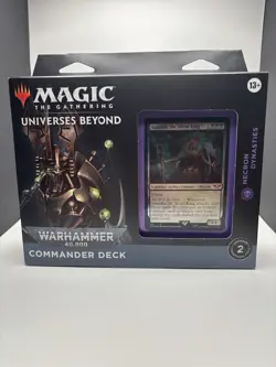Magic the Gathering Warhammer 40K Commander Necron Dynasties Deck - Image 1