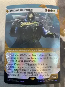 Havi, the All-Father (0146) Showcase Foil - MTG: Assassin's Creed (ACR) NM/M - Image 1