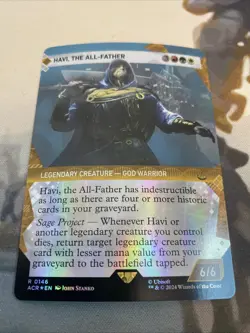 Havi, the All-Father (0146) Showcase Foil - MTG: Assassin's Creed (ACR) NM/M - Image 2