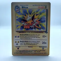 Pokemon TCG Karte - Blitza 20/64 Dschungel Deutsch EXC - Image 1