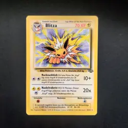 Pokemon TCG Karte - Blitza 20/64 Dschungel Deutsch EXC - Image 3
