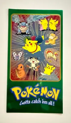 Cute Pokemon 1 of 5 Topps 2000 Chrome Oversized Box Topper Series 2 Pokemon Card - Image 1