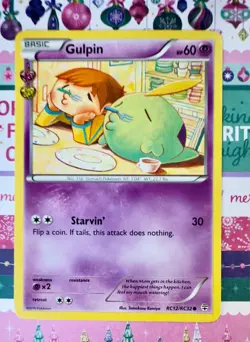 Gulpin RC12/RC32 Generations: Radiant Collection Pokemon TCG LP / NM - Image 1