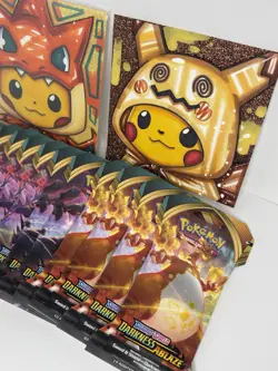 Pokemon TCG Sword & Shield Darkness Ablaze Booster Pack Lot Of 12 + BONUS 820650807138 - Image 2