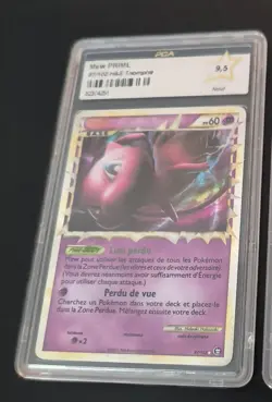 Carte Pokemon mew Prime 97/102 hgss Triomphe Gradee PCA 9,5 / FR / MINT - Image 1