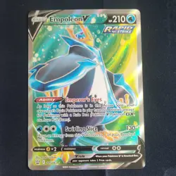 Pokemon Empoleon V Ultra Rare Holo Swsh05 Battle Styles 145/163 Basic 210 HP - Image 1