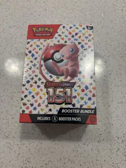 POKEMON NEW & FACTORY SEALED SCARLET & VIOLET 151 BOOSTER BUNDLE BOX-6 PACK - Image 1