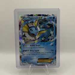 Pokemon Vaporeon EX 24/83 Generations Ultra Rare Holo - Image 1