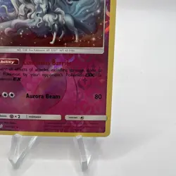 2019 Pokemon Alolan Ninetales 111/181 Sm-Team Up Holo NM - Image 4