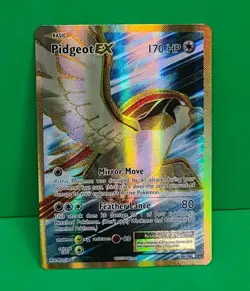 Pokemon TCG Pidgeot-EX Evolutions 104/108 Holo Full Art Ultra Rare - Image 2
