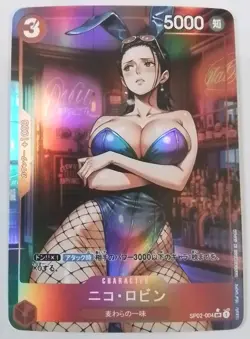 Nico Robin ONE PIECE WAIFU ANIME Holo Girl ACG Card - Image 1