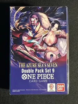 (8) ONE PIECE TCG Double Pack Set 9 The Azure Sea's Seven FACTORY SEALED NEW! - Image 2