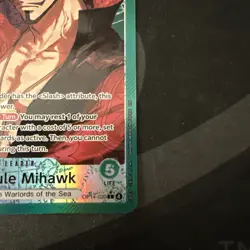 Dracule Mihawk - OP14-020 (Alternate Art) The Azure Sea's Seven Foil - Image 3