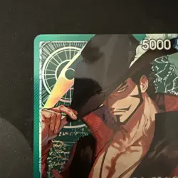 Dracule Mihawk - OP14-020 (Alternate Art) The Azure Sea's Seven Foil - Image 4