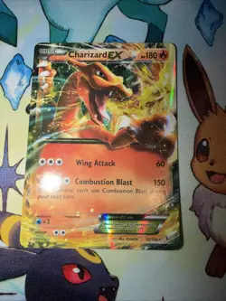 Pokemon Charizard EX 12/106 XY Flashfire Ultra Rare Holo Card MP - Image 1