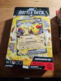 Pokemon Trading Card Game Ampharos EX Battle Deck: BRAND NEW - Image 1