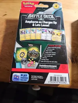 Pokemon Trading Card Game Ampharos EX Battle Deck: BRAND NEW - Image 3