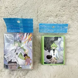Pokemon TCG Trainer N & Zekrom Reshiram Card Sleeves (64 pcs) and Deck Box Set - Image 1