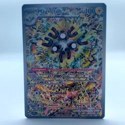Pokemon TCG Karte - Magneton 159 Black Star Promo Fullart Holo Rare Deutsch - Image 1