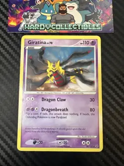 Pokemon Card Giratina LV.70 28/127 Platinum Base Set Non Holo - Image 1