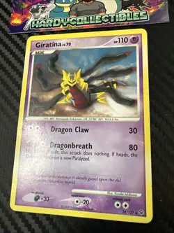 Pokemon Card Giratina LV.70 28/127 Platinum Base Set Non Holo - Image 2