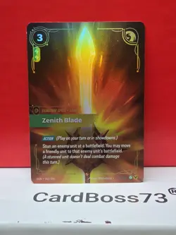 RIFTBOUND ORIGINS ZENITH BLADE CARD #262/298 - Image 4